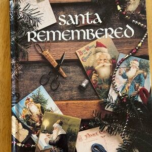 Santa Remembered Vintage Cross Stitch Book